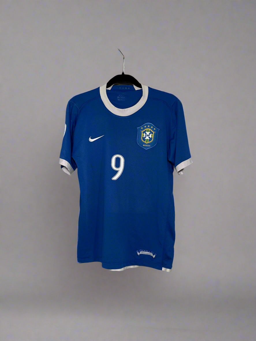 Brazil Ronaldo #9 - Nike - 2006/2007 - AWAY Kit