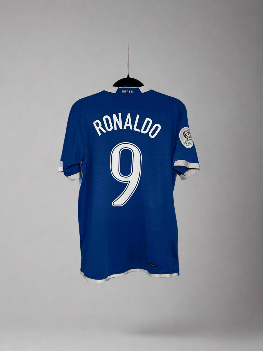 Brazil Ronaldo #9 - Nike - 2006/2007 - AWAY Kit