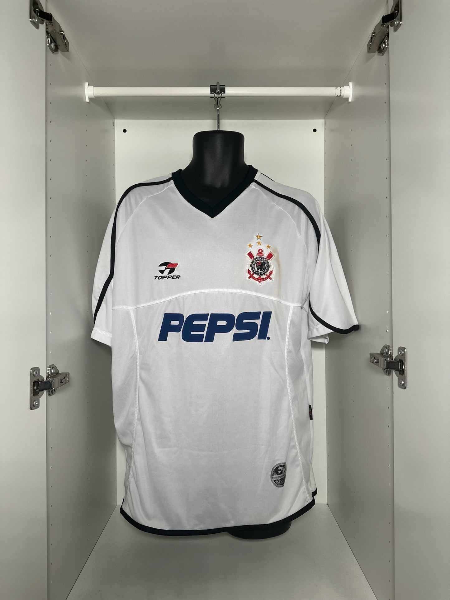 Corinthians #4 - Topper - 2001/2002 - HOME Kit