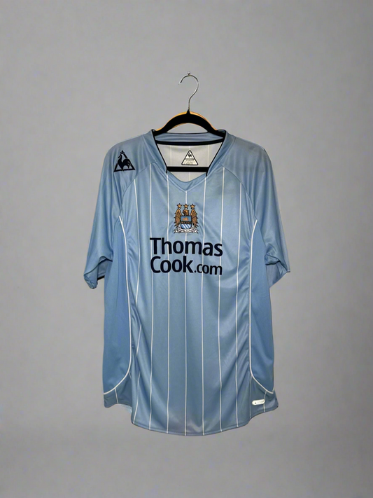 Manchester City - Le Coq Sportif - 2007/2008 - HOME Kit