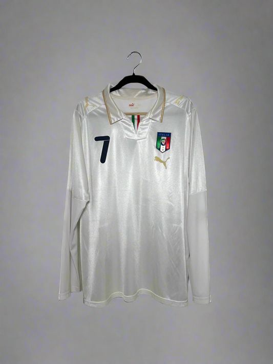 Italy Del Piero #7 - Puma - 2008/2009 - AWAY Kit