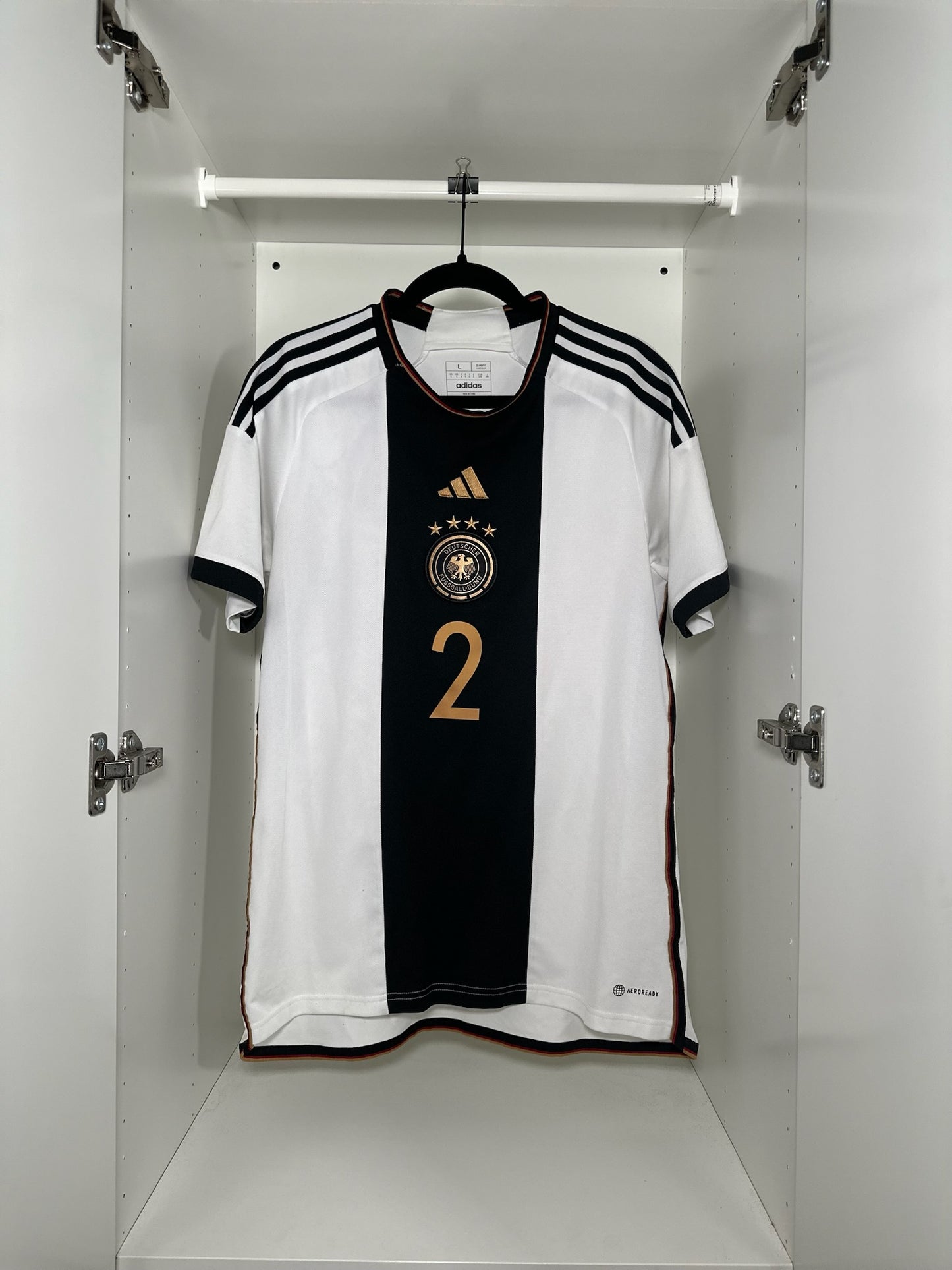 Germany Rudiger #2 - adidas - 2022/2023 - HOME Kit