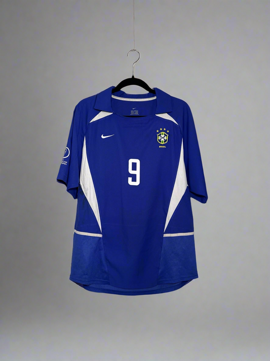 Brazil Ronaldo #9 - Nike - 2002/2003 - AWAY Kit