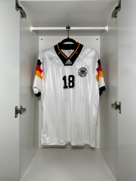 Germany Klinsmann #18 - adidas - 1992/1993 - HOME Kit