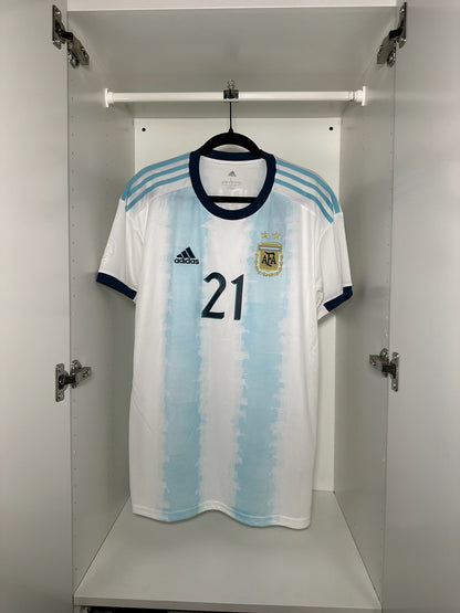 Argentina Dybala #21 - adidas - 2019/2020 - HOME Kit