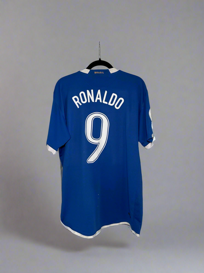 Brazil Ronaldo #9 - Nike - 2006/2007 - AWAY Kit