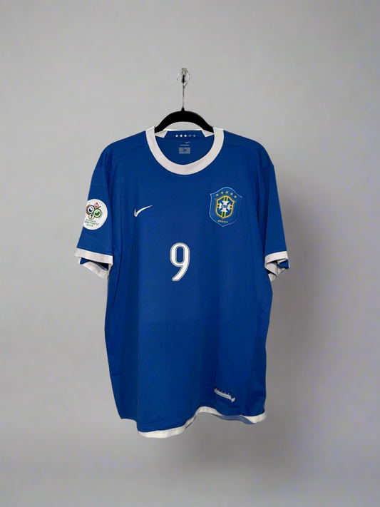 Brazil Ronaldo #9 - Nike - 2006/2007 - AWAY Kit