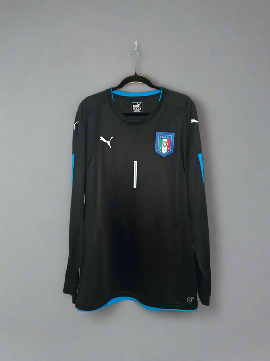 Italy Buffon #1 - Puma - 2016/2017 - AWAY GK Kit