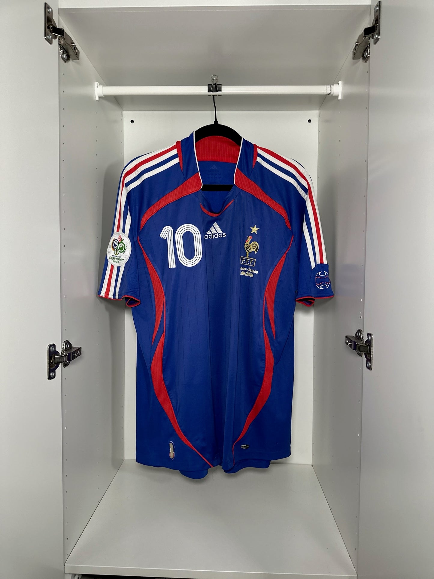 France Zidane #10 - adidas - 2006/2007 - HOME Kit