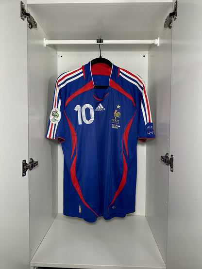 France Zidane #10 - adidas - 2006/2007 - HOME Kit