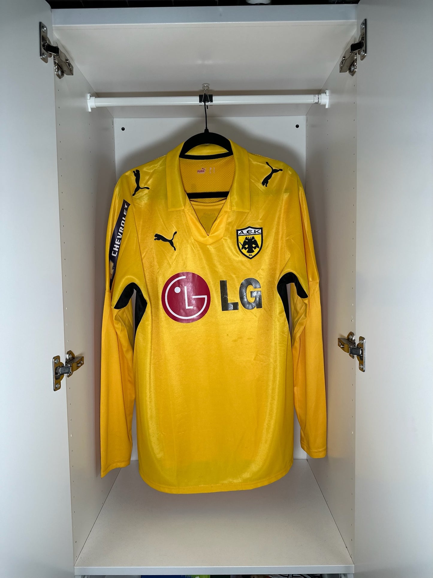 AEK Athens Rivaldo #10 - Puma - 2008/2009 - HOME Kit