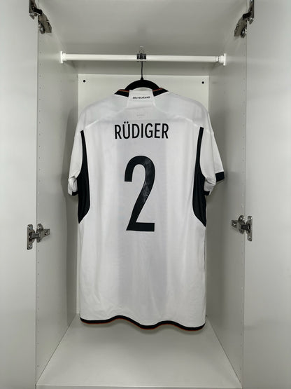 Germany Rudiger #2 - adidas - 2022/2023 - HOME Kit