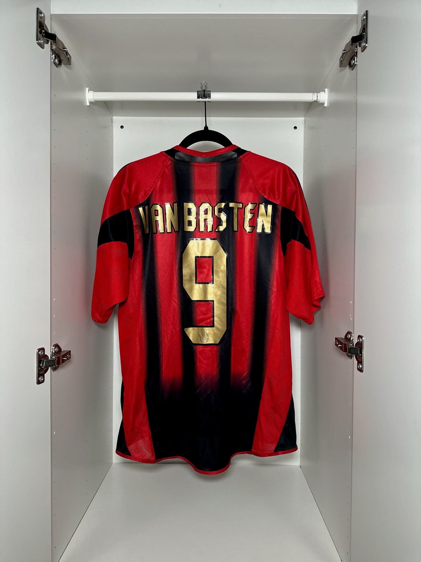 AC Milan Van Basten #9 - adidas - 2004/2005 - HOME Kit