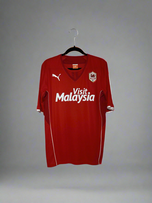 Cardiff City Medel #8 - Puma - 2013/2014 - HOME Kit