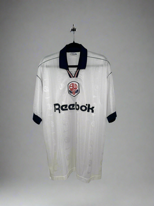 Bolton Wanderers - Reebok - 1995/1997 - HOME Kit