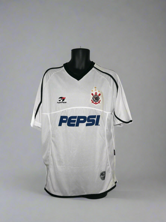 Corinthians #4 - Topper - 2001/2002 - HOME Kit