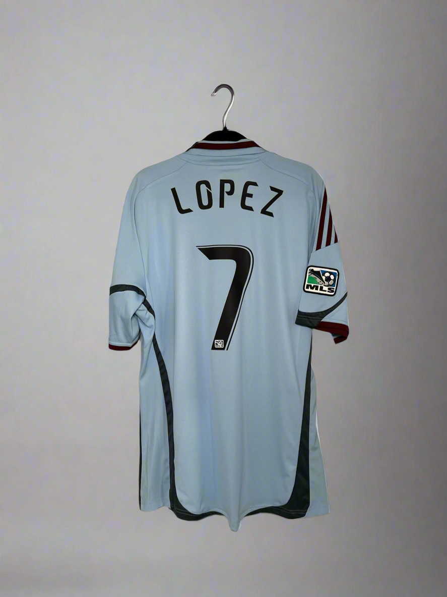 Colorado Rapids Lopez #7 - adidas - 2009/2010 - AWAY Kit