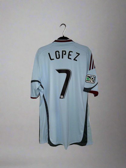 Colorado Rapids Lopez #7 - adidas - 2009/2010 - AWAY Kit