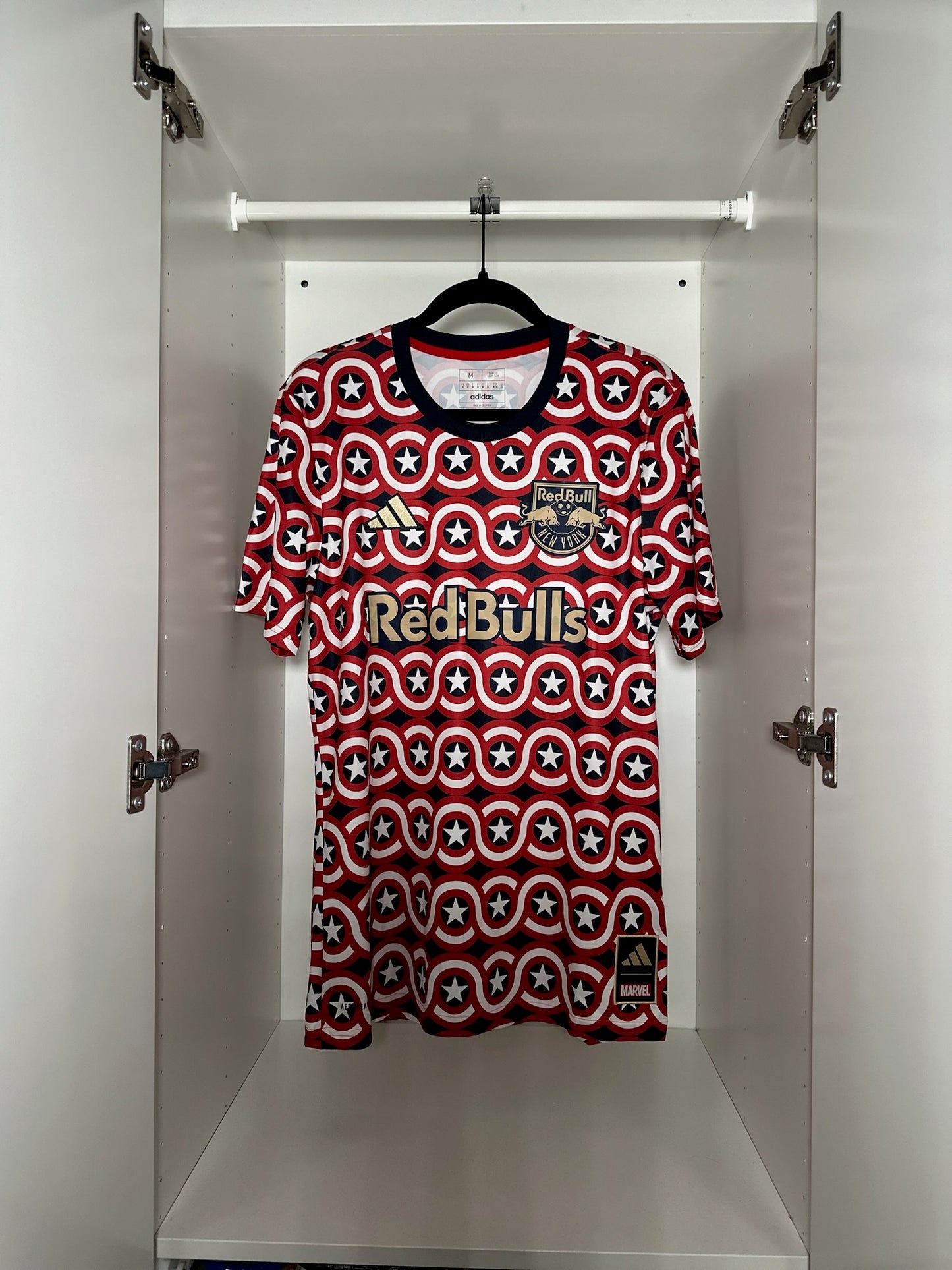 NY Red Bulls - adidas - 2023/2024 - PRE MATCH "Marvel" Kit