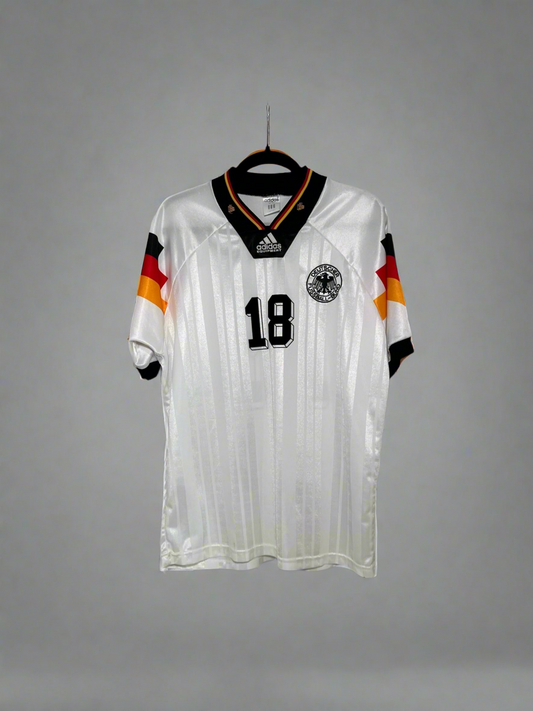 Germany Klinsmann #18 - adidas - 1992/1993 - HOME Kit