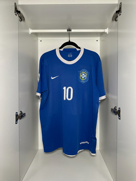 Brazil Ronaldinho #10 - Nike - 2006/2007 - AWAY Kit