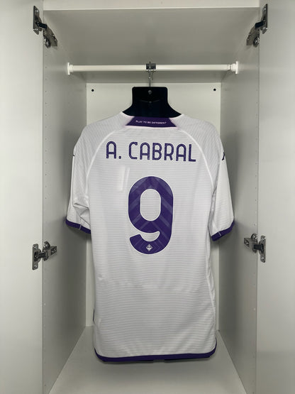 Fiorentina A. Cabral #9 - Kappa - 2022/2023 - AWAY Kit