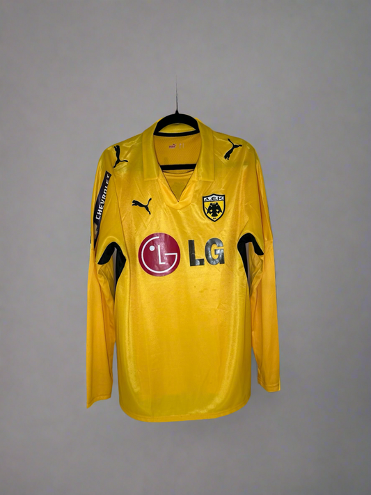 AEK Athens Rivaldo #10 - Puma - 2008/2009 - HOME Kit