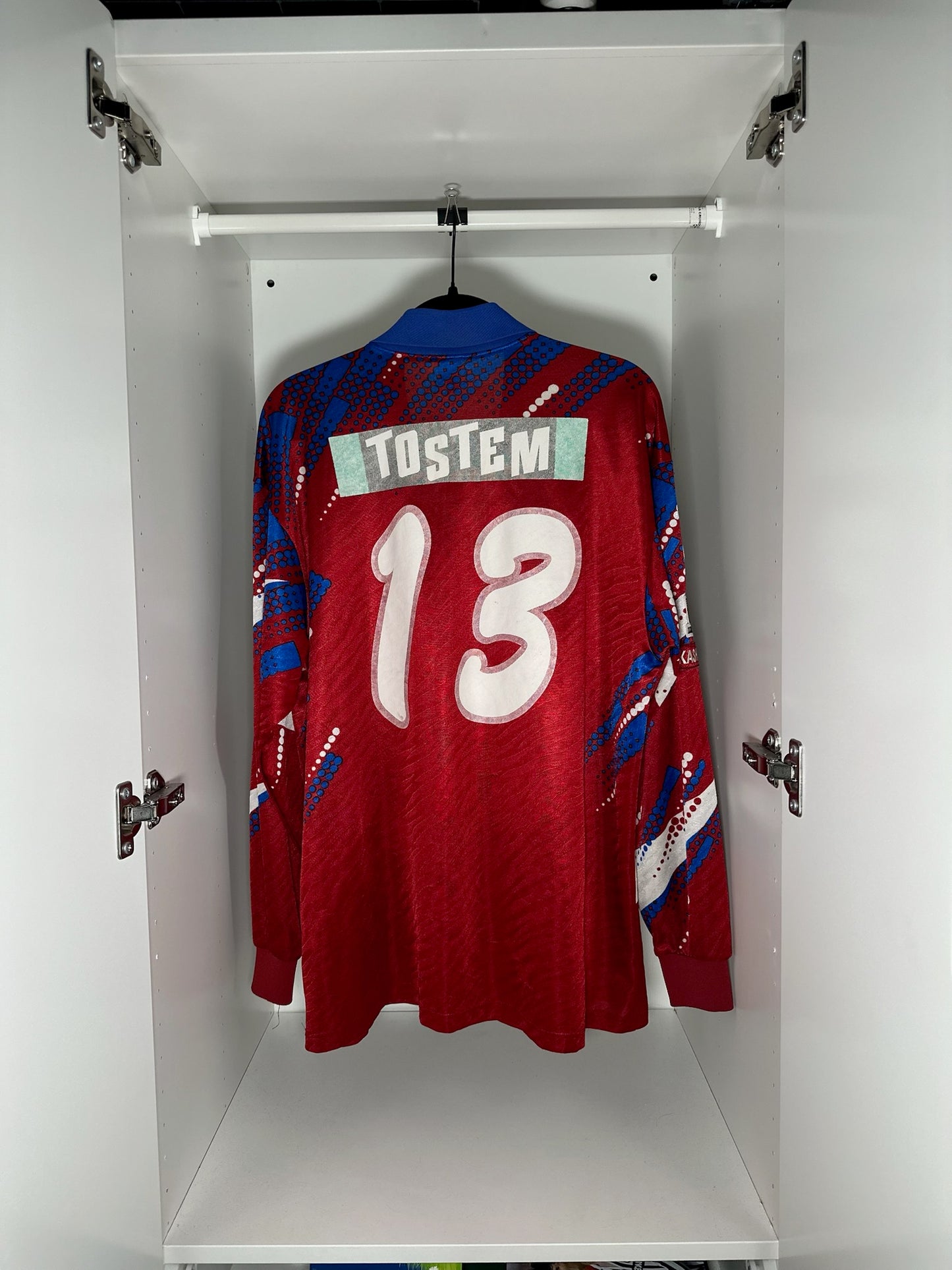 Kashima Antlers #13 - Ennerre - 1995/1996 - HOME "Cup" Kit