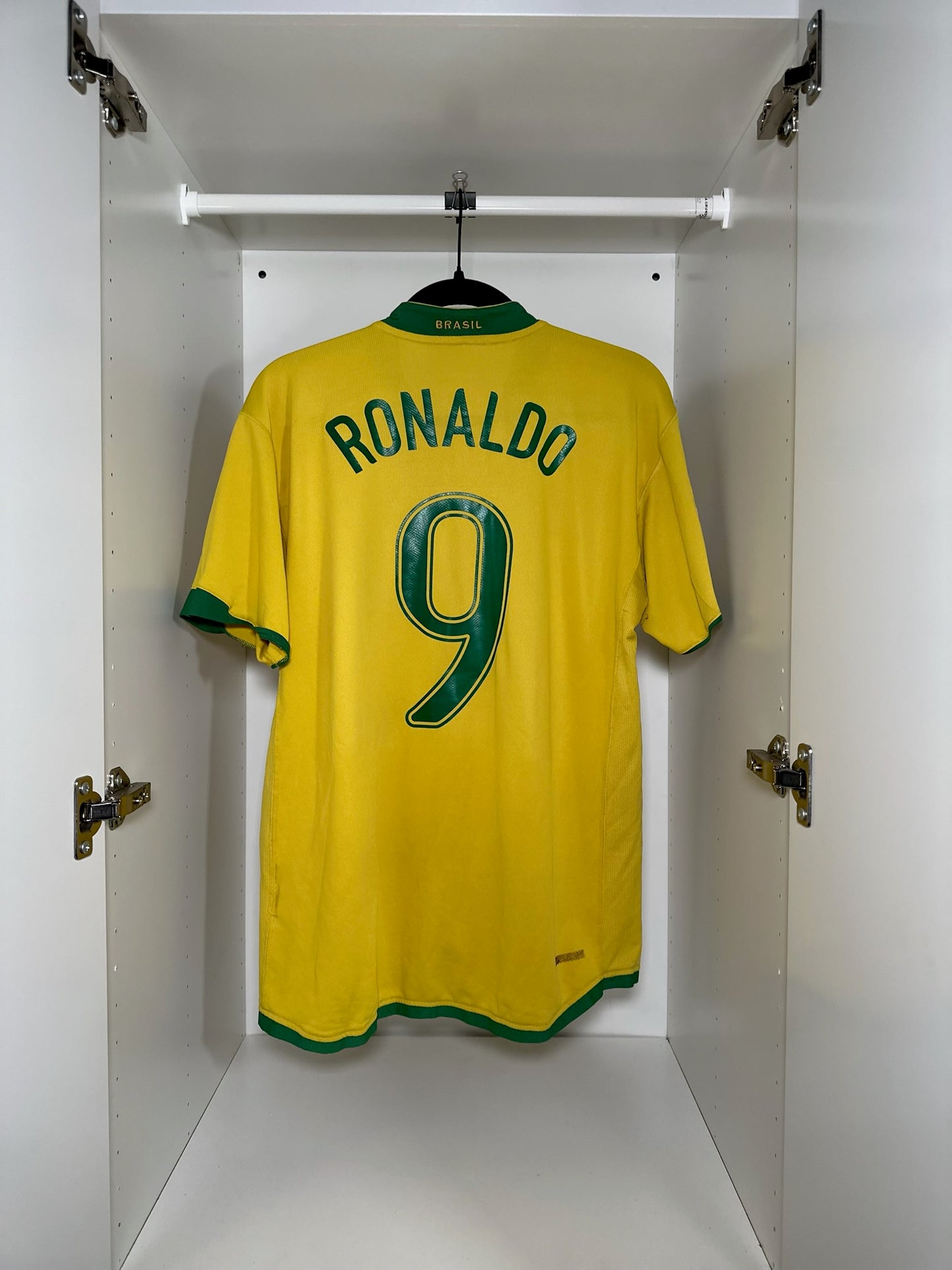 Brazil Ronaldo #9 - Nike - 2006/2007 - HOME Kit