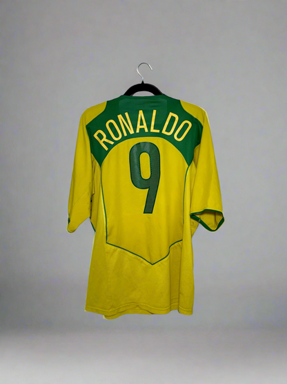 Brazil Ronaldo #9 - Nike - 2004/2005 - HOME Kit