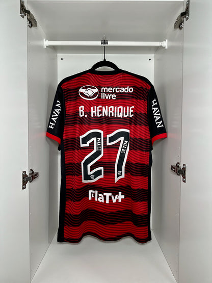 Flamengo Bruno Henrique #27 - adidas - 2022/2023 - HOME Kit