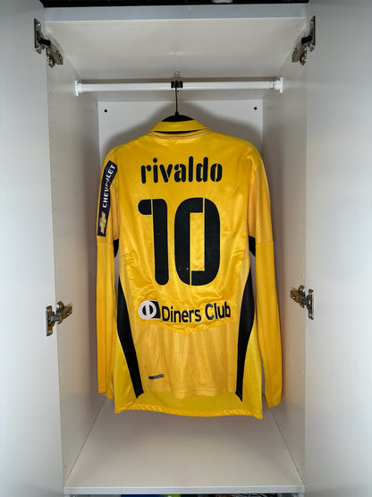 AEK Athens Rivaldo #10 - Puma - 2008/2009 - HOME Kit