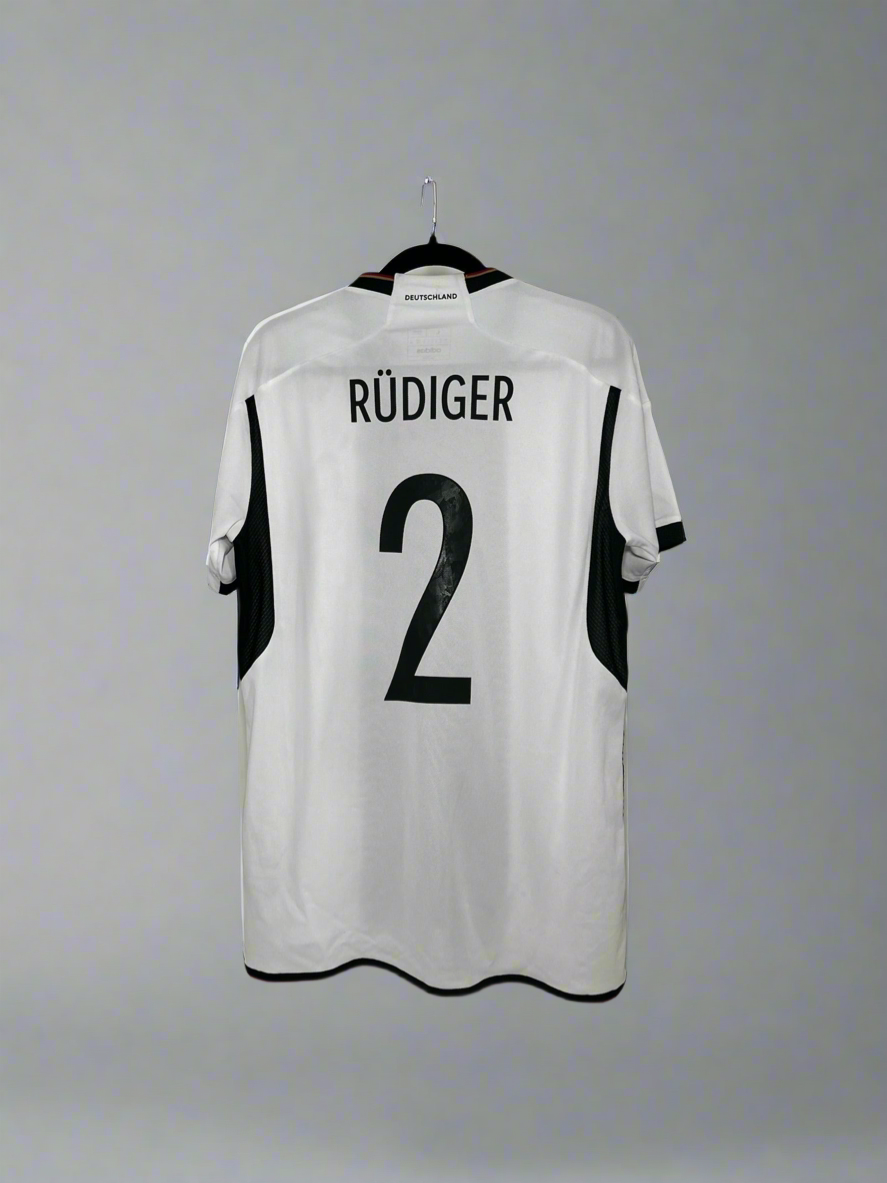 Germany Rudiger #2 - adidas - 2022/2023 - HOME Kit