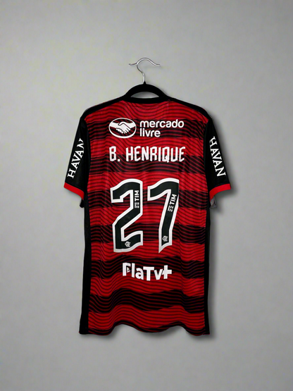 Flamengo Bruno Henrique #27 - adidas - 2022/2023 - HOME Kit