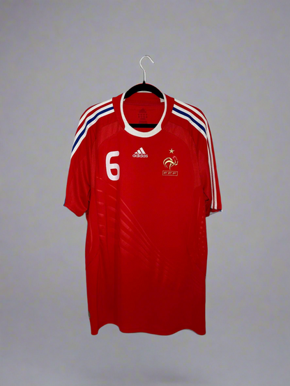 France Makelele #6 - adidas - 2008/2009 - AWAY Kit