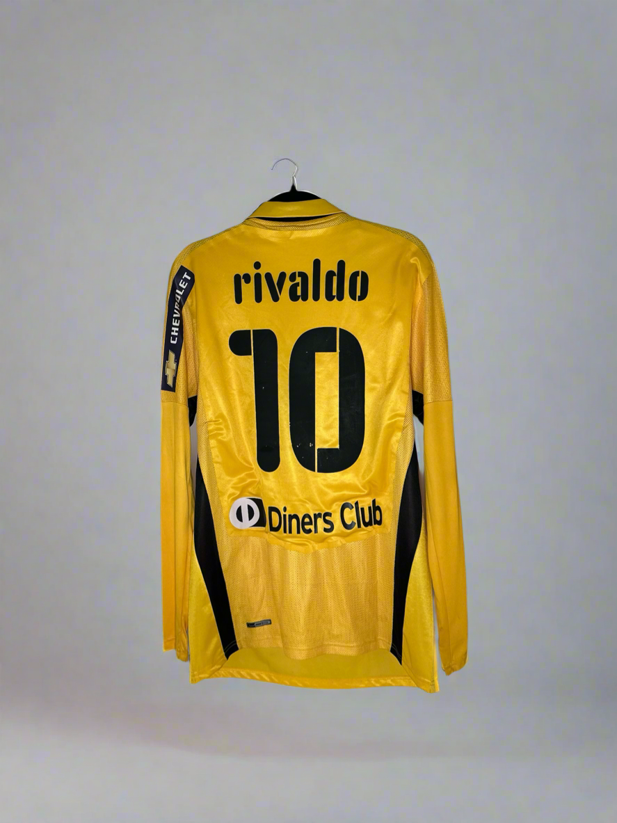 AEK Athens Rivaldo #10 - Puma - 2008/2009 - HOME Kit