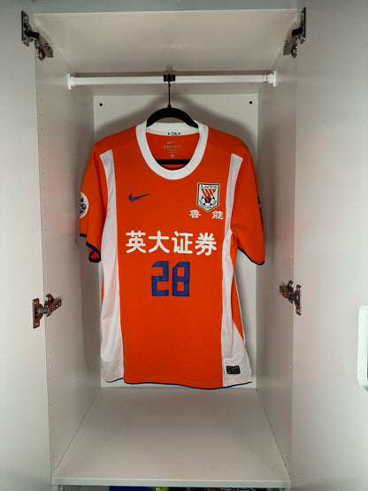 Shandong Luneng Taishan Ma X Y #28 - Nike - 2011/2012 - HOME Kit