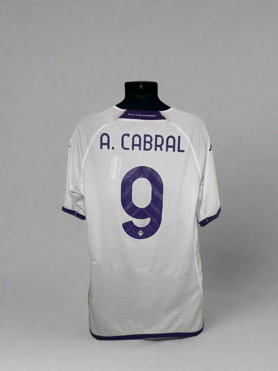 Fiorentina A. Cabral #9 - Kappa - 2022/2023 - AWAY Kit