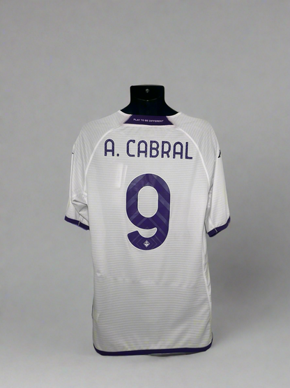 Fiorentina A. Cabral #9 - Kappa - 2022/2023 - AWAY Kit