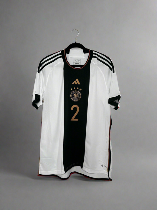 Germany Rudiger #2 - adidas - 2022/2023 - HOME Kit