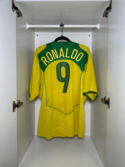 Brazil Ronaldo #9 - Nike - 2004/2005 - HOME Kit