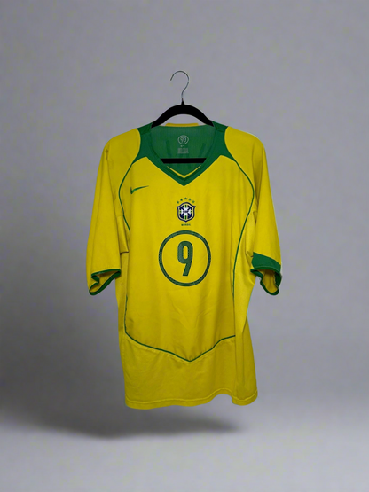 Brazil Ronaldo #9 - Nike - 2004/2005 - HOME Kit