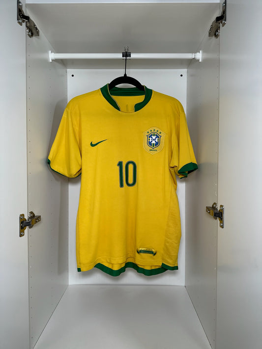 Brazil Ronaldinho #10 - Nike - 2006/2007 - HOME Kit