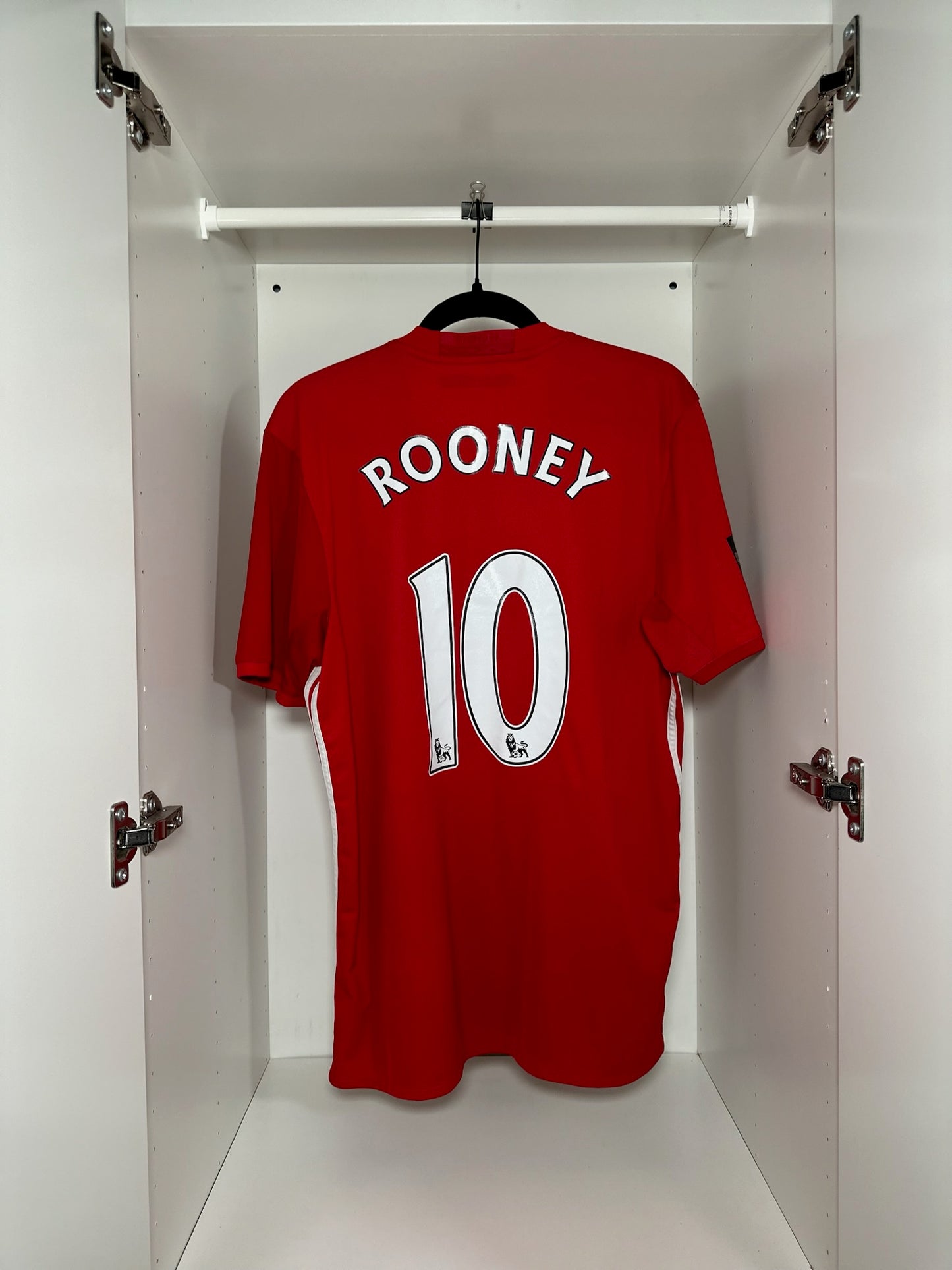 Manchester United Rooney #10 - adidas - 2016/2017 - HOME Kit