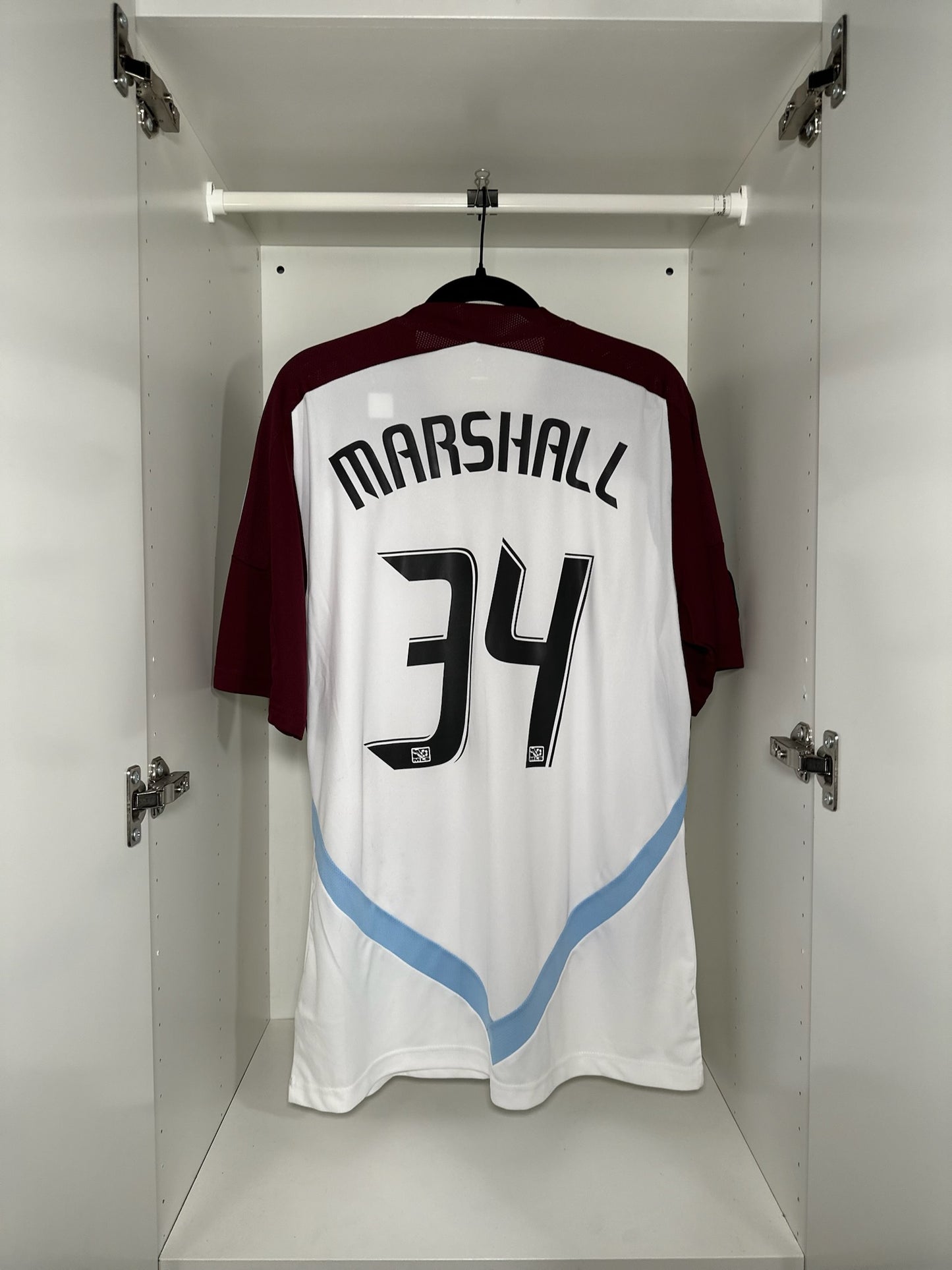 Colorado Rapids Marshall #34 - adidas - 2011/2012 - AWAY Kit